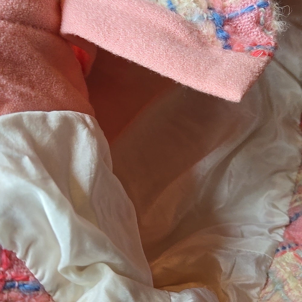 Tocca Pink Plaid Blazer and Skirt Set - Picture 6 of 11